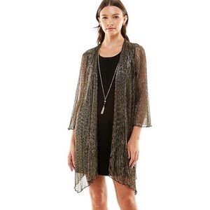 Women’s Luxology 2 piece Jacket Dress Set (necklace not included)